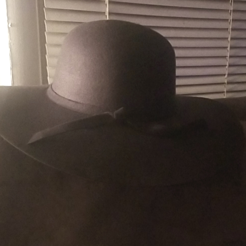 Brand new wool wide brim hat